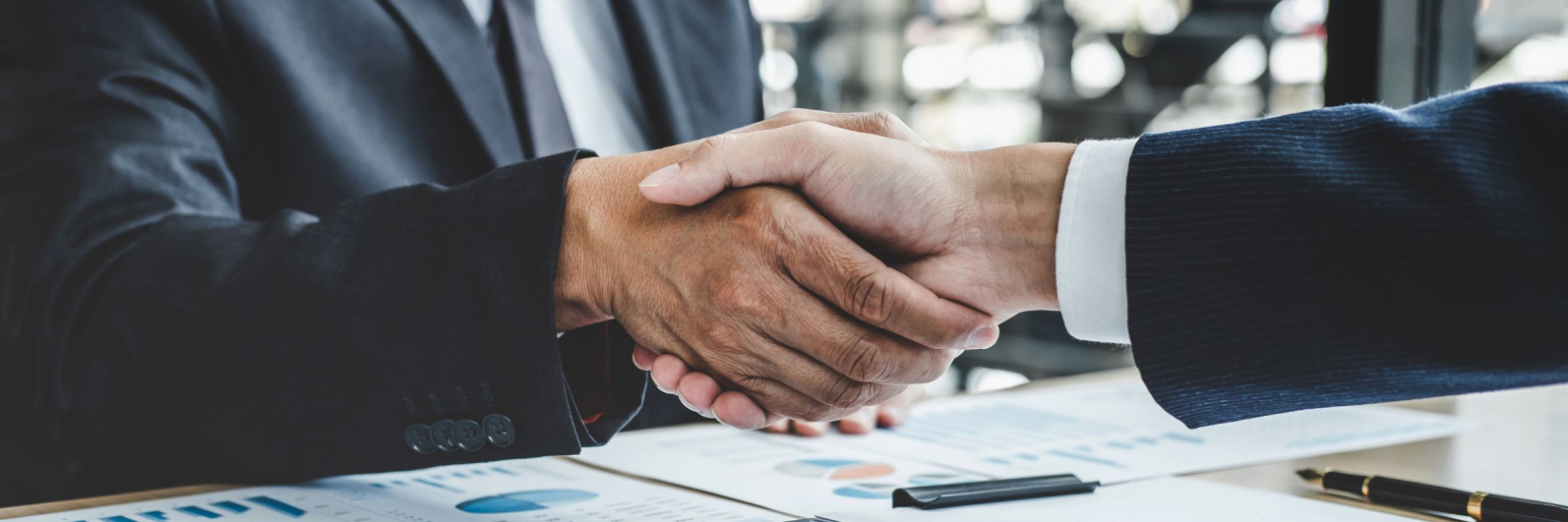 People shaking hands